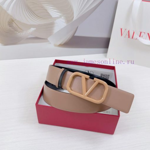4.0cm Valentino waist belt, double-sided top layer cowhide material, length. 758.80.85.90.95 7lv4hgkp - Image 3