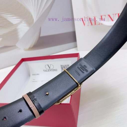4.0cm Valentino waist belt, double-sided top layer cowhide material, length. 758.80.85.90.95 zf596qhi - Image 10