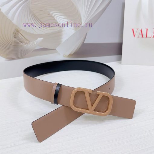 4.0cm Valentino waist belt, double-sided top layer cowhide material, length. 758.80.85.90.95 7lv4hgkp - Image 6