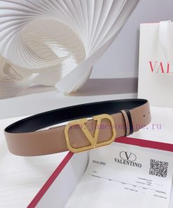 4.0cm Valentino waist belt, double-sided top layer cowhide material, length. 758.80.85.90.95 ixez8f3c
