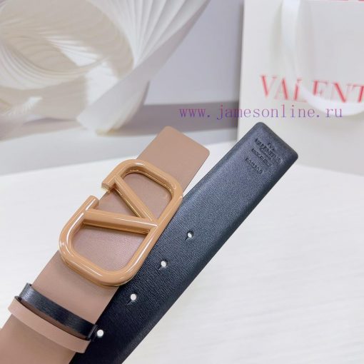 4.0cm Valentino waist belt, double-sided top layer cowhide material, length. 758.80.85.90.95 7lv4hgkp - Image 9