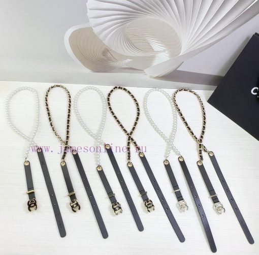 Chanel 1.5cm chain style Chanel belt, double-sided top layer cowhide material, length. 758.8 yvyyzmsg