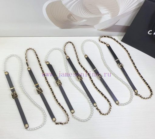 Chanel 1.5cm chain style Chanel belt, double-sided top layer cowhide material, length. 758.8 yvyyzmsg - Image 3