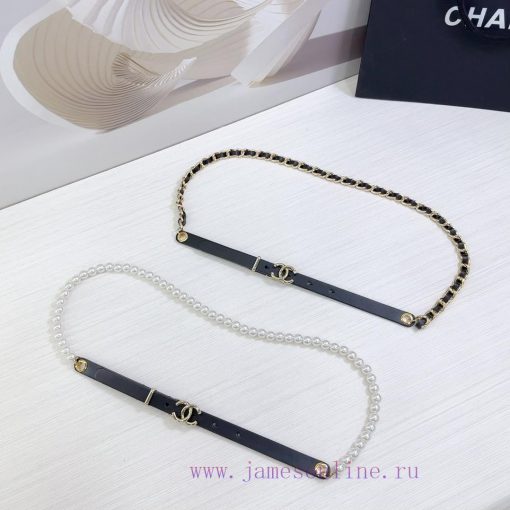 Chanel 1.5cm chain style Chanel belt, double-sided top layer cowhide material, length. 758.8 yvyyzmsg - Image 4