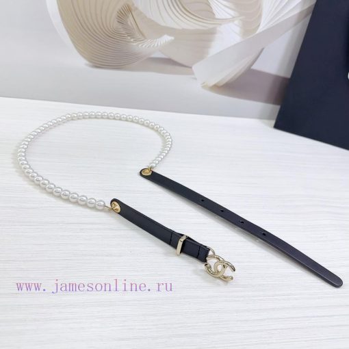 Chanel 1.5cm chain style Chanel belt, double-sided top layer cowhide material, length. 758.8 z67z06ji - Image 7
