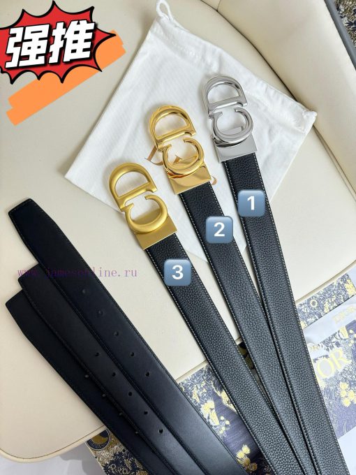 Dior. DiorA complete set of double-sided imported cowhide, double-sided use, vacuum plated c 4hb770a1