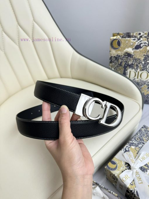 Dior. DiorA complete set of double-sided imported cowhide, double-sided use, vacuum plated c az00mfai - Image 3