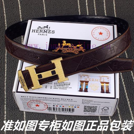 Hermes Her..mes️Identify and receive a punch as a giftMaterial: 100% head layer cowhide belt hiyhxkna - Image 7