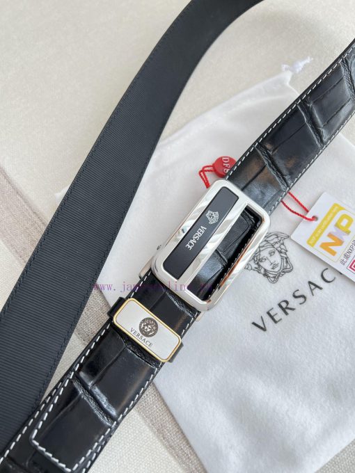 Versace Versace. ️ Belt and belt automatic beltAutomatic belt, classic head buckle made of p 0dilzwt7 - Image 5
