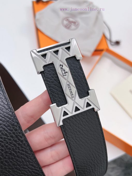 Hermes inch 5 2Material: Customer supplied natural drop grain lychee patterned tire leather, yf7xo45b - Image 5