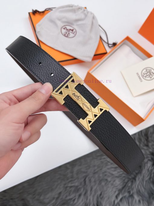 Hermes inch 5 2Material: Customer supplied natural drop grain lychee patterned tire leather, 3kothysf - Image 7