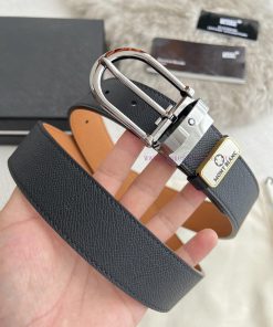 Montblanc Montblanc ️ Belt and beltNeedle buckle, new original classic boutique needle buckl ojag5c16