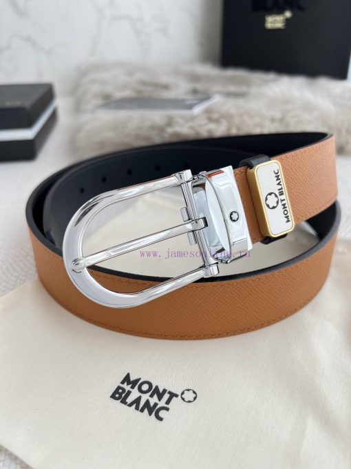 Montblanc Montblanc ️ Belt and beltNeedle buckle, new original classic boutique needle buckl ojag5c16 - Image 7