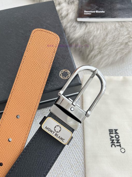 Montblanc Montblanc ️ Belt and beltNeedle buckle, new original classic boutique needle buckl ojag5c16 - Image 8