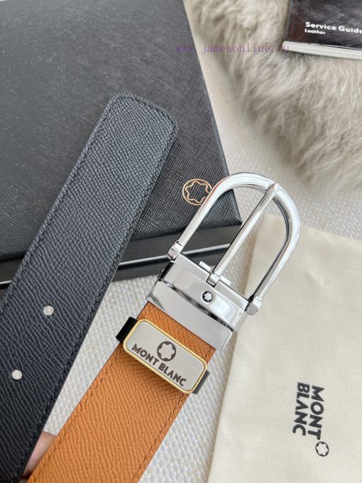 Montblanc Montblanc ️ Belt and beltNeedle buckle, new original classic boutique needle buckl ojag5c16 - Image 9