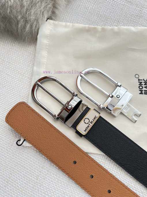 Montblanc Montblanc ️ Belt and beltNeedle buckle, new original classic boutique needle buckl ojag5c16 - Image 10
