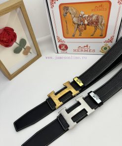 Hermes Hermès  Material: Leather Belt with 100% Head Layer. The leather belt is guaranteed t iulksl67