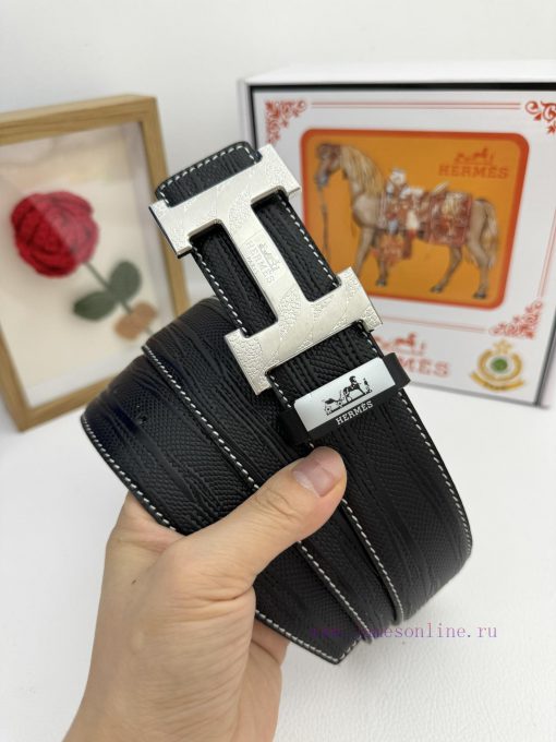 Hermes Hermès  Material: Leather Belt with 100% Head Layer. The leather belt is guaranteed t qlnar934