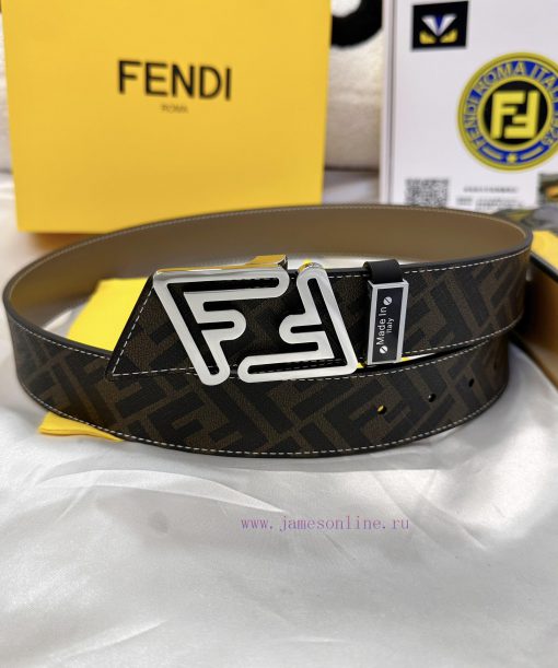 Belt FENDI Fendi ReproductionBelt made of 100% top layer cowhide, ensuring genuine leather d edliocis - Image 6