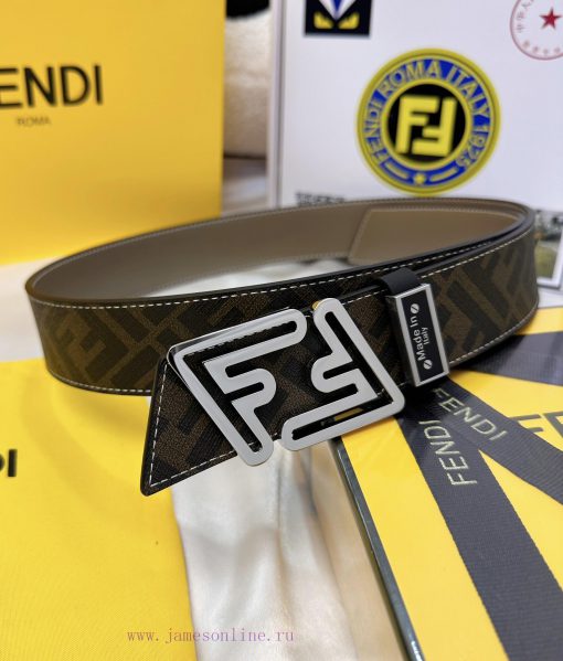 Belt FENDI Fendi ReproductionBelt made of 100% top layer cowhide, ensuring genuine leather d dfhmdrpl - Image 7