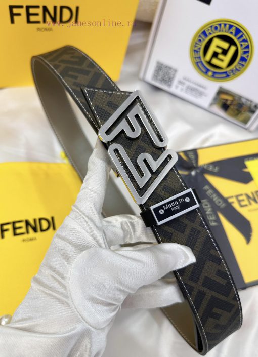 Belt FENDI Fendi ReproductionBelt made of 100% top layer cowhide, ensuring genuine leather d dfhmdrpl - Image 9