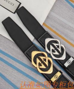 Belt and belt Gucci leather beltMen's belt material: 100% head layer cowhide belt, guarantee zziqef5h