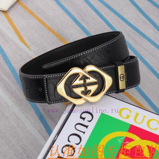 Belt and belt Gucci leather beltMen's belt material: 100% head layer cowhide belt, guarantee 8h55wzb8 - Image 4