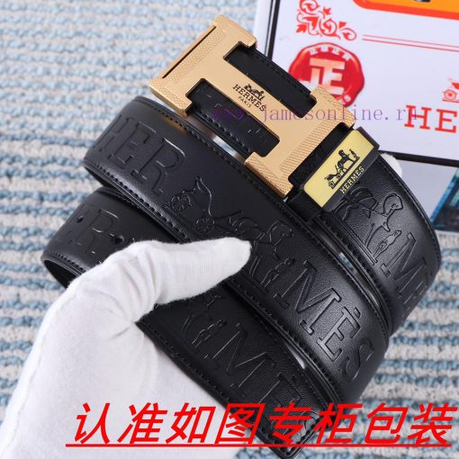 Hermes ️The material is made of 100% top layer cowhide, ensuring that 24k pure steel buckles 90d29ypg - Image 4