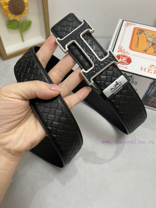 Hermes Hermès  Material: Leather Belt with 100% Head Layer. The leather belt is guaranteed t pc911cft - Image 7