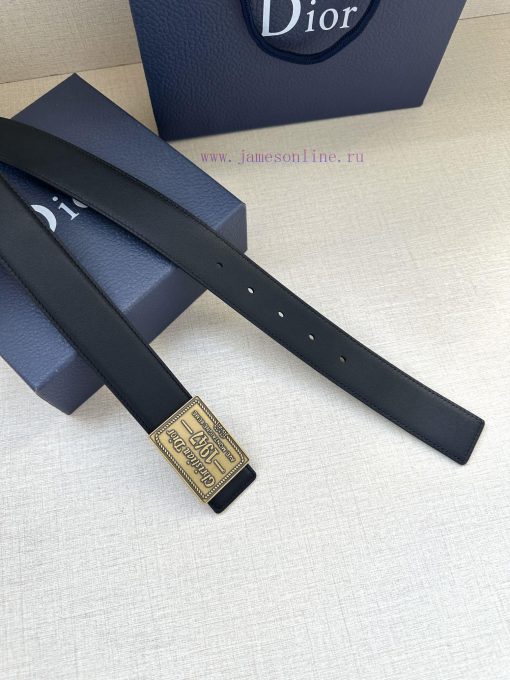 This 3.5cm wide waistband buckle is a new item from Dior, continuing the classic design and ppyt76dv - Image 9