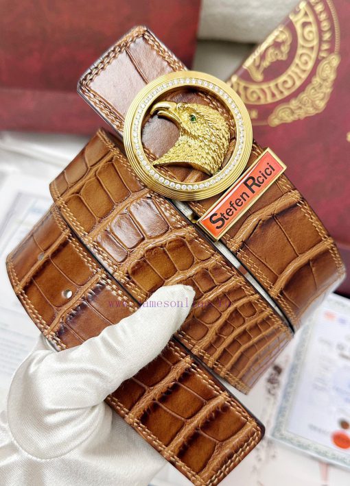 Belt Stefen Rcici Nitz set with diamondsBelt replica Private customized high-end supply vers 2r62kh30 - Image 3