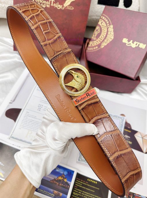 Belt Stefen Rcici Nitz set with diamondsBelt replica Private customized high-end supply vers 2r62kh30 - Image 7