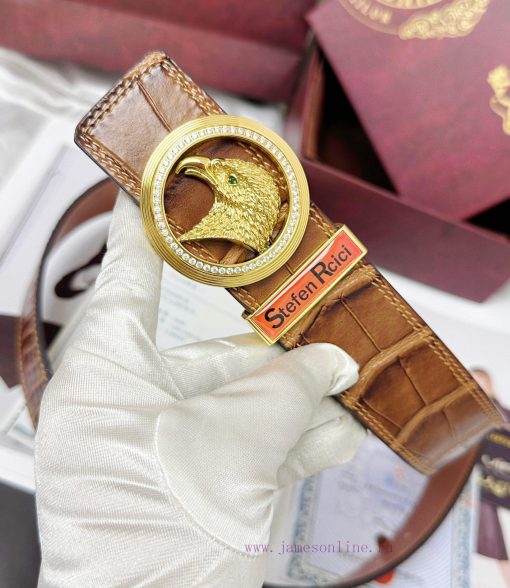 Belt Stefen Rcici Nitz set with diamondsBelt replica Private customized high-end supply vers 2r62kh30 - Image 8