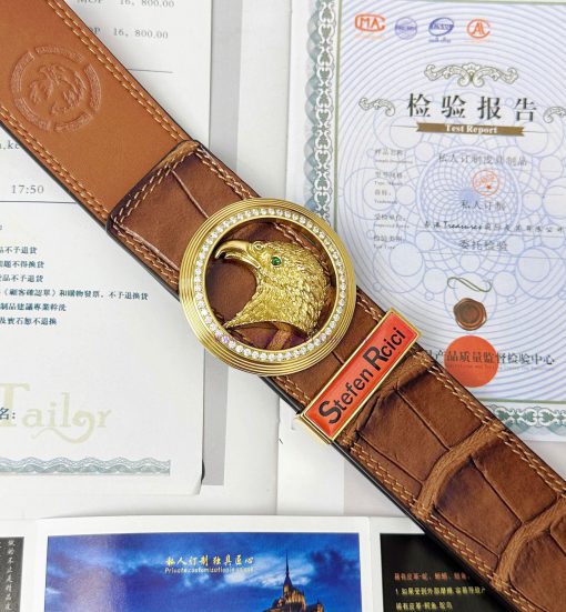 Belt Stefen Rcici Nitz set with diamondsBelt replica Private customized high-end supply vers 2r62kh30 - Image 10