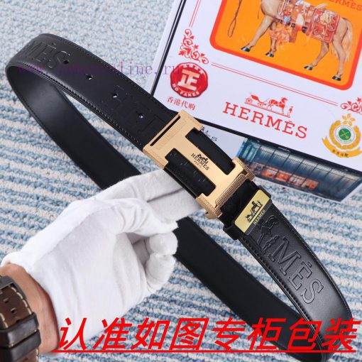 Hermes ️The material is made of 100% top layer cowhide, ensuring that 24k pure steel buckles ezypbv6r - Image 2