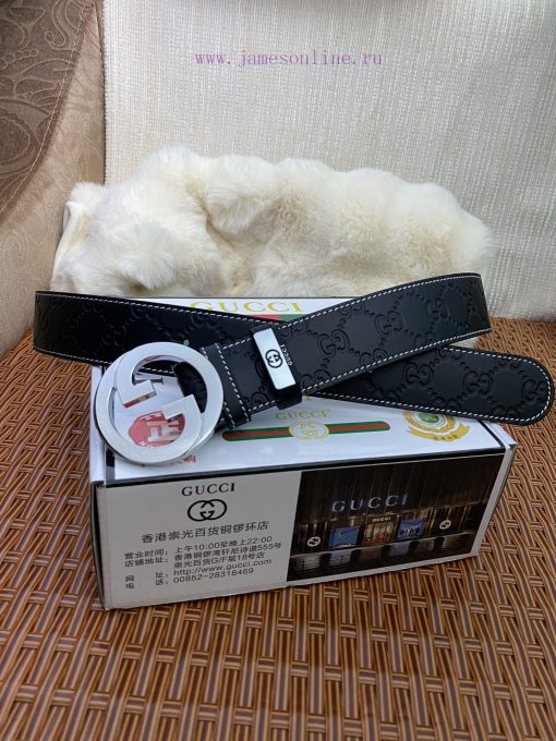 Gucci. Gucci  Material: Leather Belt with 100% Head Layer. The leather belt is guaranteed to jxy1v23p