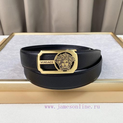 Men's Versace is soft and delicate, versatile and generous, with a width of 3.5cmThe officia j9d8nzdz - Image 5