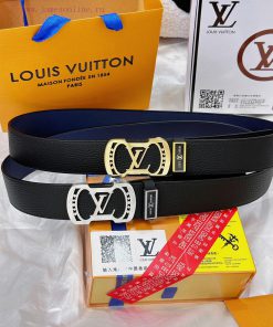 Belt LV Louis Vuitton Top Remakes-The belt is made of 100% imported original cowhide, ensuri wdvjjddy