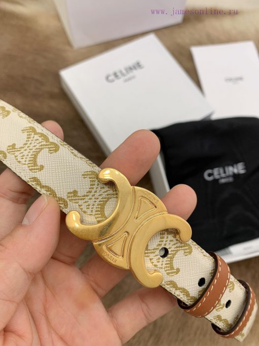 MADE IN ITALYComplete setCELINEBuckle material: high-quality solid copper buckleThe material nh63kui3 - Image 6