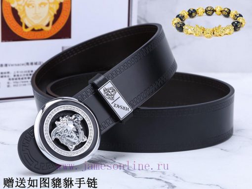 Belt Versace Ver…The waist belt is made of 100% cowhide, ensuring that the genuine leather i bp7q5pca