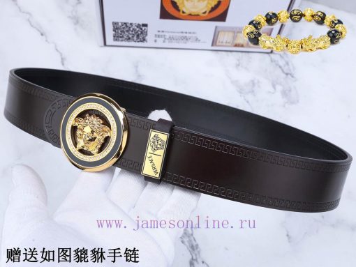 Belt Versace Ver…The waist belt is made of 100% cowhide, ensuring that the genuine leather i kxqh9pb9 - Image 7