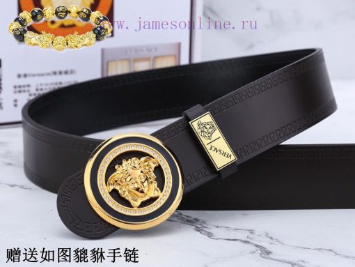 Belt Versace Ver…The waist belt is made of 100% cowhide, ensuring that the genuine leather i kxqh9pb9 - Image 8