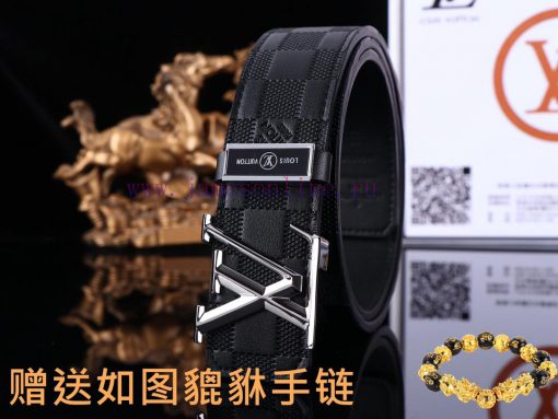 Belt LV Louis VuittonThe waistband is made of 100% cowhide, ensuring that the genuine leathe 2nvyfi8f