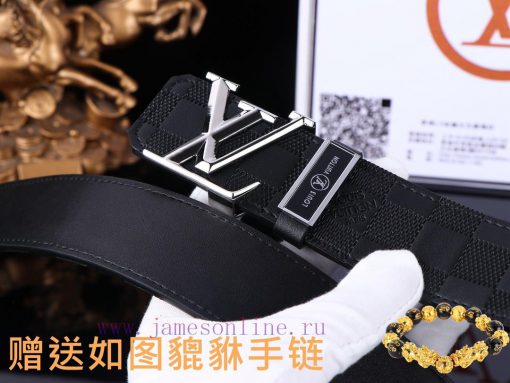 Belt LV Louis VuittonThe waistband is made of 100% cowhide, ensuring that the genuine leathe 2nvyfi8f - Image 7
