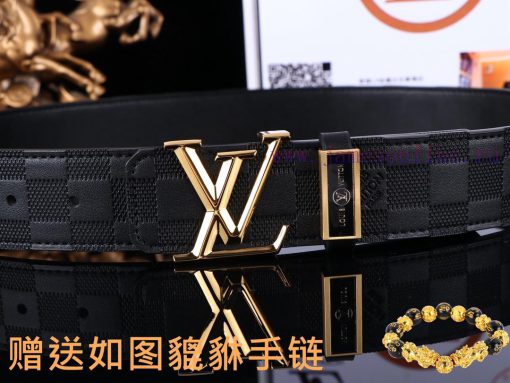 Belt LV Louis VuittonThe waistband is made of 100% cowhide, ensuring that the genuine leathe 2xgl7qba - Image 8