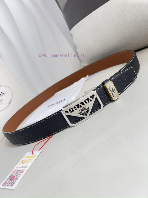 Prada. Prada Belt Automatic BeltAutomatic belt, classic pure steel material automatic buckle v4i1s4rw - Image 4