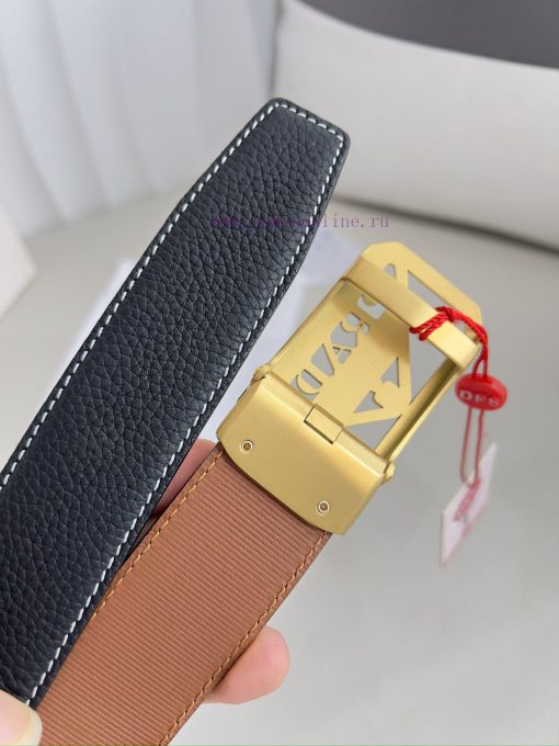 Prada. Prada Belt Automatic BeltAutomatic belt, classic pure steel material automatic buckle jwok3tg9 - Image 6