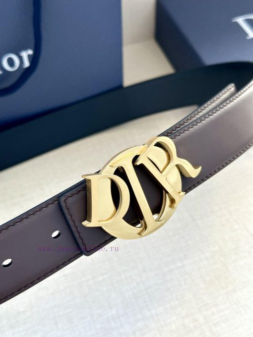 The stainless steel buckle of this Dior Charm belt with a width of 3.5cm reinterprets the cl 1w8uxc0q - Image 3