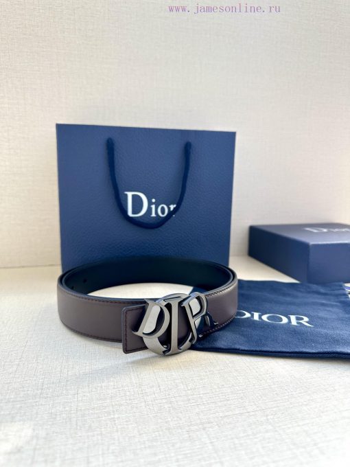 The stainless steel buckle of this Dior Charm belt with a width of 3.5cm reinterprets the cl 1w8uxc0q - Image 6