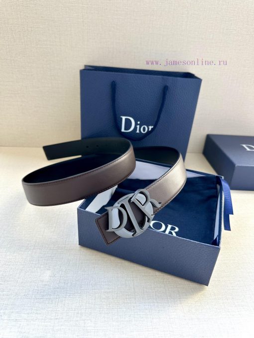 The stainless steel buckle of this Dior Charm belt with a width of 3.5cm reinterprets the cl 1w8uxc0q - Image 14